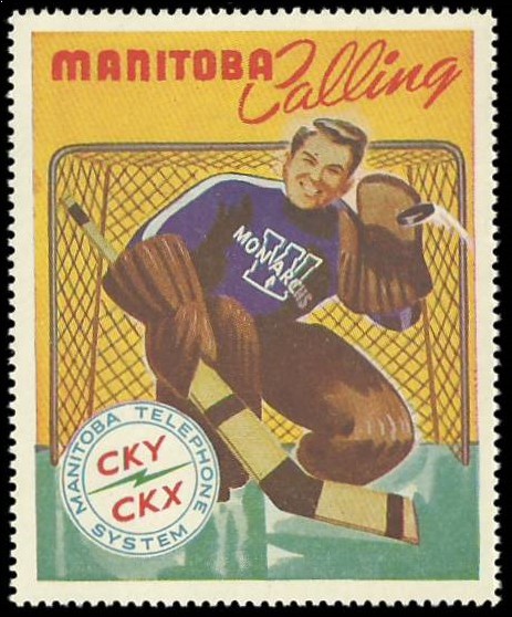 CKY CKX Manitoba Calling Winnipeg Monarchs goalie hockey