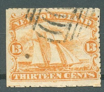 newfoundland forgery spiro brothers bros 13c boat fake boat cinderella stamp